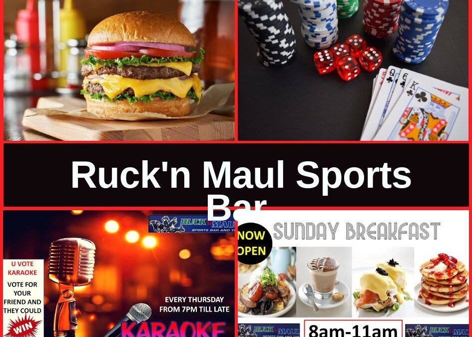 Ruck ‘n’ Maul Sports Bar Rotorua Guide